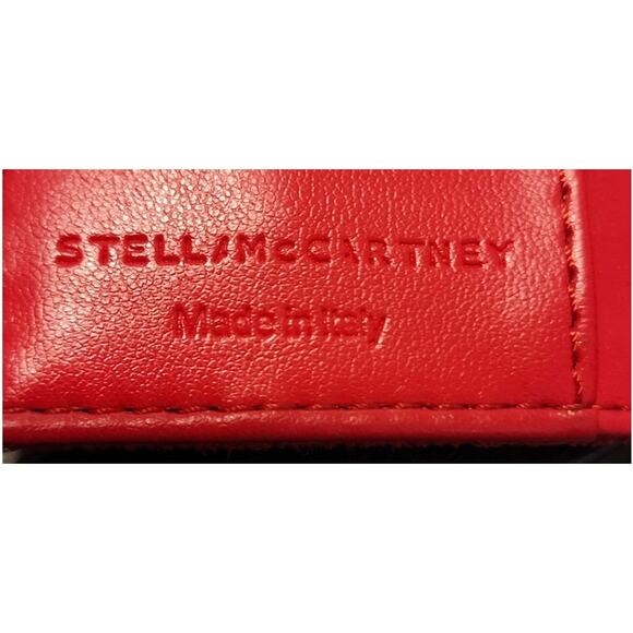 Stella McCartney Key Holder Eco Shaggy Deer w/Palladium Chain, Lipstick, NWT - Picture 5 of 12